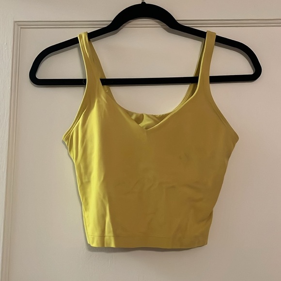 Lululemon Align Tank Top, Yellow Serpentine - 4 - Picture 5 of 7